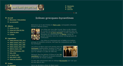 Desktop Screenshot of icones-grecques.com
